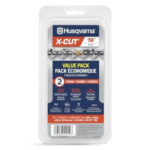 Husqvarna X-Cut SP33G 16" Chainsaw Chain 2-Pack
