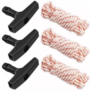 10 ft Pull Cord Rope Replacement - 3 Pack