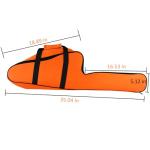 Portable Waterproof Chainsaw Carrying Case (Orange)