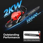 58cc 20-Inch Gas Chainsaw for Wood Cutting