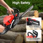 58cc 20-Inch Gas Chainsaw for Wood Cutting