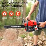 58cc 20-Inch Gas Chainsaw for Wood Cutting