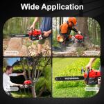 58cc 20-Inch Gas Chainsaw for Wood Cutting