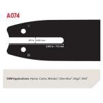 Oregon 14-Inch Chainsaw Bar and Chain Combo