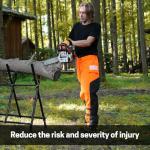 ZELARMAN 8-Layer Chainsaw Protective Chaps