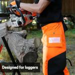 ZELARMAN 8-Layer Chainsaw Protective Chaps