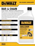 DEWALT Eco-Friendly Biodegradable Chainsaw Oil 16 oz