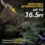 Cordless Mini Chainsaw with Batteries for Pruning