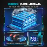 Cordless 2-in-1 Pole & Mini Chainsaw Combo