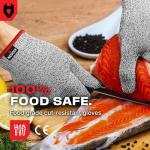 NoCry Cut Resistant Gloves - Level 5 Protection