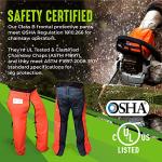 Forester Chainsaw Apron Chaps and Safety Helmet