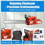 IOENC 71CC Gas Chainsaw 28" Tree Trimmer
