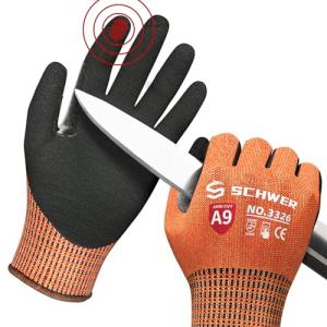 ProGuard A9 Cut Resistant Work Gloves - Orange