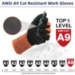 ProGuard A9 Cut Resistant Work Gloves - Orange