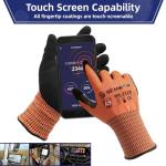 ProGuard A9 Cut Resistant Work Gloves - Orange