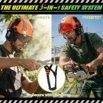 Aolamegs OSHA Approved Chainsaw Arborist Helmet