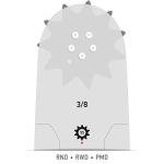 Oregon 36" Power Match Chainsaw Bar, .063" Gauge