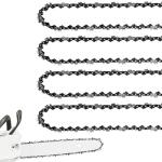 Funkywoo 4-Pack 20" Chainsaw Chains .325" Pitch