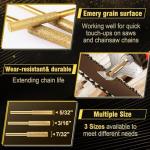18-Piece Diamond Chainsaw Sharpener Set