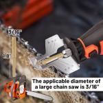 18-Piece Diamond Chainsaw Sharpener Set