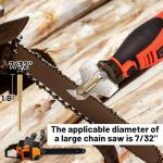 18-Piece Diamond Chainsaw Sharpener Set