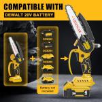 Cordless Mini Electric Chainsaw for DeWalt 20V