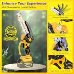 Cordless Mini Electric Chainsaw for DeWalt 20V
