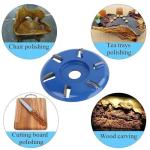 6 Teeth Angle Grinder Wood Carving Disc