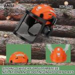5-in-1 Chainsaw Safety Helmet with Earmuffs