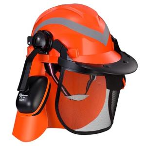 SAFYEAR Adjustable Chainsaw Safety Helmet with Accessories