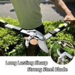 Extendable Tree Trimmer with Sharp Steel Blade