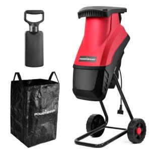 PowerSmart 15-Amp Electric Wood Chipper and Mulcher