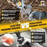 Cordless Electric Pruning Shears for DeWalt 20V