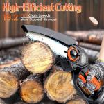 Cordless 6-Inch Mini Chainsaw for Pruning