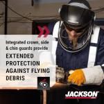 Jackson Safety Maxview Full Face Shield with Headgear