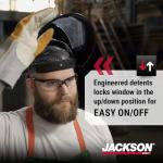 Jackson Safety Maxview Full Face Shield with Headgear
