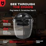 NoCry Premium Anti-Fog Safety Face Shield