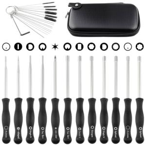 Ferilter 12 PCS Carburetor Adjustment Tool 2-Cycle Small Engine Carb Adjusting Tool Kit for Poulan Husqvarna STIHL ECHO Trimmer Weedeater Chainsaw Blower