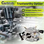 Carbhub Carburetor & Tune-Up Kit for Husqvarna