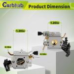 Carbhub Carburetor & Tune-Up Kit for Husqvarna
