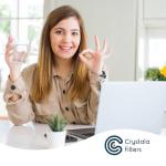 Crystala CF22 Water Filter Replacement - 3 Pack