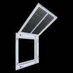 30x20 Steel Air Filter Grille - 2 Pack