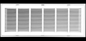 30 x 8 Steel Return Air Filter Grille