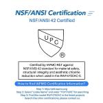 ICEPURE LT1000P Water Filter Replacement - 4 Pack