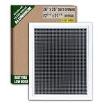 20x25 Aluminum Eggcrate Air Filter Grille