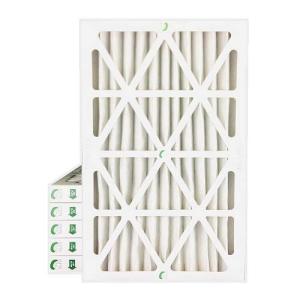 16x24x2 MERV 10 Pleated Air Filters - 12 Pack