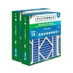 20x21x5 MERV 13 Pleated Air Filters (2-Pack)