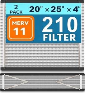 2-Pack MERV 11 Replacement Filters for AprilAire