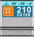2-Pack MERV 11 Replacement Filters for AprilAire