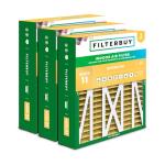 Filterbuy 20x23x5 MERV 11 Air Filters (3-Pack)